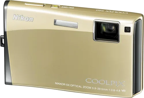 Miniatura 3 de Nikon Coolpix S60 - Cámara digital de 10 MP con zoom de reducción de vibración óptica (VR) 5x (bronce platino)