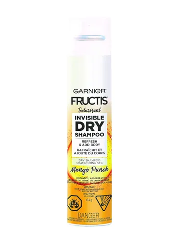 Miniatura 2 de Garnier Fructis Mango Punch - Champú seco invisible, ponche de mango, 3.67 oz