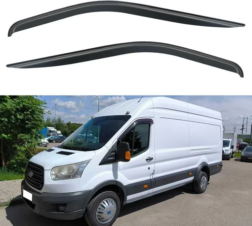 Miniatura 122 de YQAUTEC Viseras de Ventana Protectores de Lluvia para Honda Civic 2022 2023 2024 2025 2026, Deflectores de Viento de Ventilación de Ventana Fuera