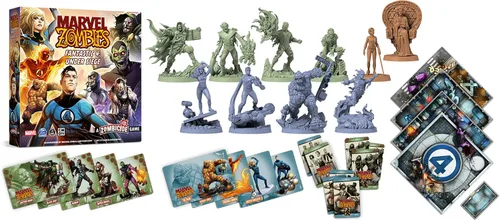 Miniatura 3 de Marvel Zombies: A Zombicide Game - Fantastic 4: Under Siege - ¡Defiende o corrompe a la primera familia de Marvel en el Apocalipsis! Juego