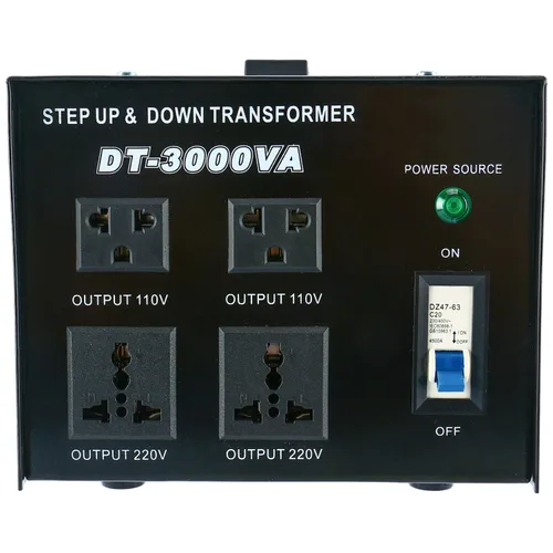 Miniatura 9 de YaeCCC Transformador de voltaje 3000VA Convertidor de potencia 110V/220V Convertidor AC-AC 3000VA
