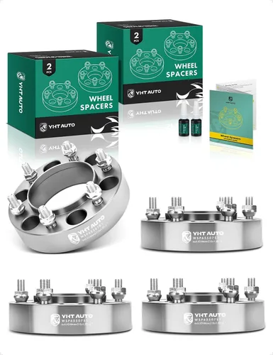 Miniatura 14 de YHTAUTO 6x5.5 Separadores de ruedas centrados en el cubo 1.25 pulgadas se ajustan a Toyota Tacoma Tundra 4Runner FJ Cruiser, modelos Lexus