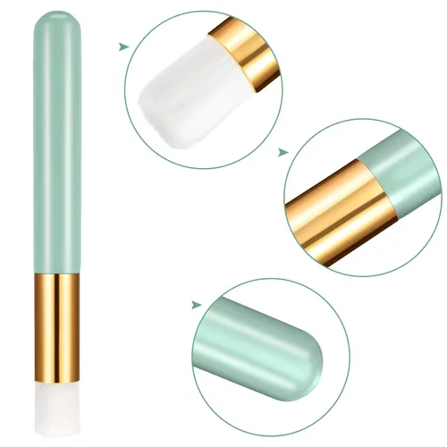 Miniatura 3 de 20 cepillos de champú para pestañas, cepillo de extensiones de pestañas para limpieza, herramienta removedor de puntos negros