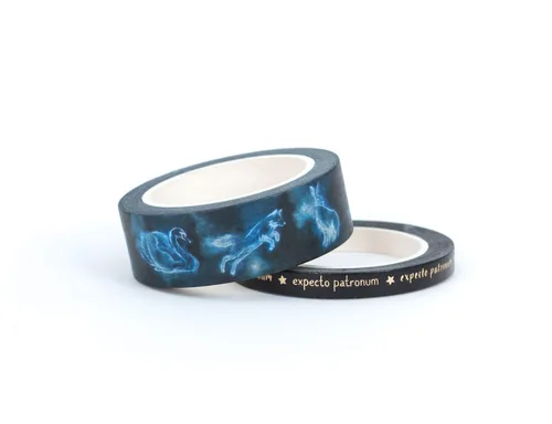 Miniatura 6 de Paper House Productions Harry Potter Foil Accent 10 Piezas de Cinta Washi Favoritas de los Fans con 5 Rollos de 15 mm y 5 Rollos de 5 mm Favoritos