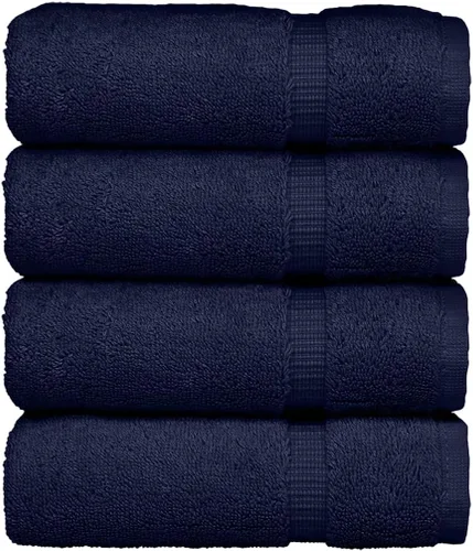 Miniatura 40 de Colección de calidad de hotel y spa, altamente absorbente y de secado rápido, 100% algodón turco, 750+ GSM, toallas ecológicas, toallas con borde