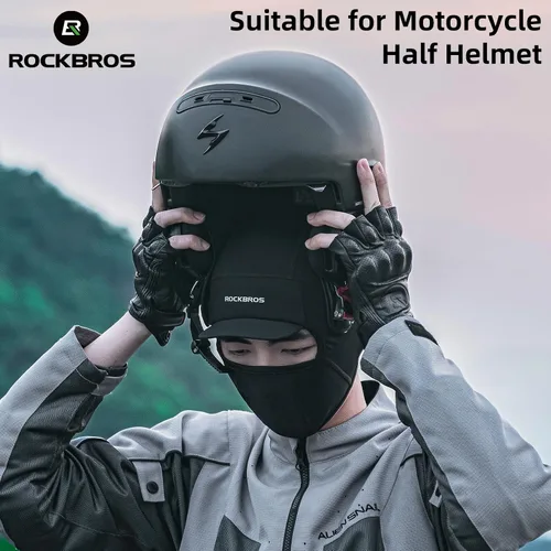 Miniatura 7 de ROCKBROS Pasamontañas para la cara, polaina de cuello refrescante para verano, gorra de ciclismo, protector UV, bufanda de motocicleta