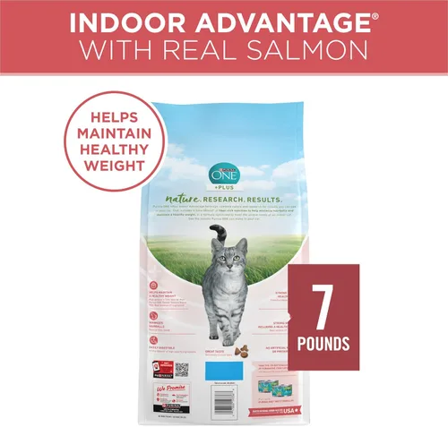 Miniatura 8 de Purina ONE Alimento Natural para Gatos Bajo en Grasa, Alimento Seco para Control de Peso en Interiores Alto en Proteína Más Ventaja para Interiores
