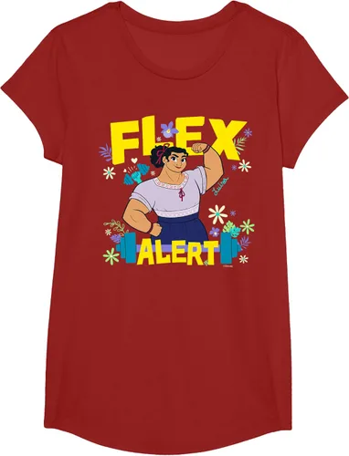 Miniatura 43 de Disney Encanto Luisa Madrigal Flex Alert Camiseta, Negro