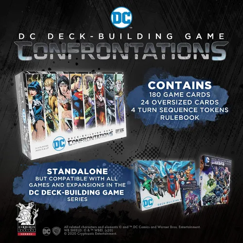Miniatura 5 de DC Deck-Building Game: Confrontations - Emocionante formato 2v2 - Ocho personajes icónicos de DC para jugar - Independiente, compatible con la serie
