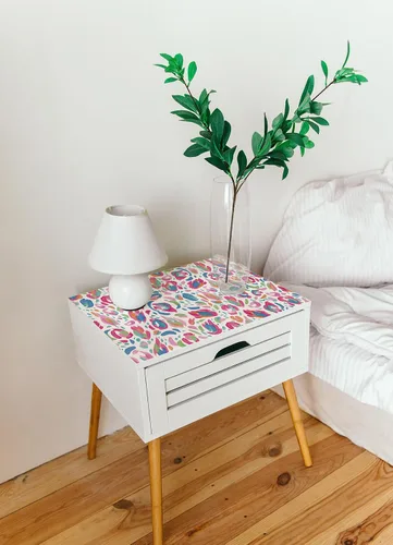 Miniatura 4 de RoomMates EttaVee - Papel tapiz con diseño de leopardo, color rojo