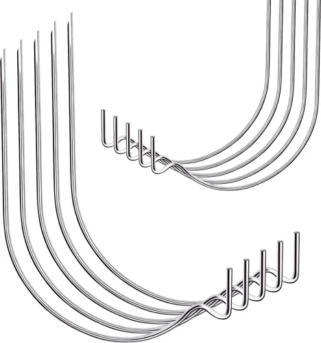 Miniatura 9 de FURHUA Paquete de 20 ganchos súper resistentes para cuadros y oficina, ganchos para pared para colgar imágenes, ganchos de pared, perchas