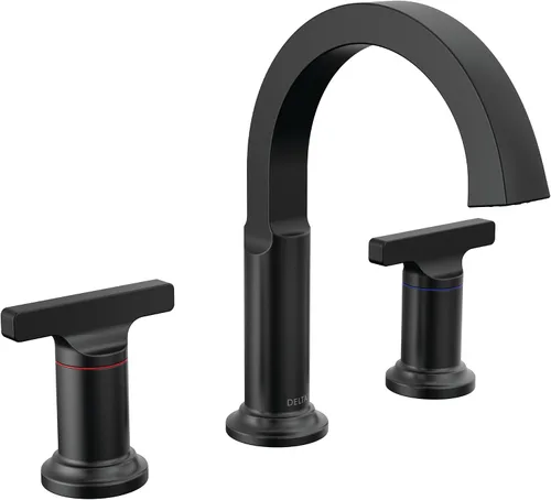 Miniatura 9 de Delta Faucet Tetra Gold - Grifo de baño de 3 agujeros, grifo de baño dorado, grifo de lavabo de baño, tecnología de sello de diamante, ensamblaje