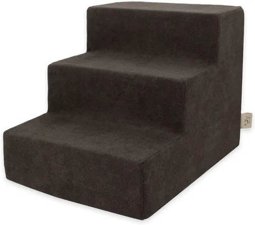 Miniatura 5 de Best Pet Supplies - Escalera de espuma portátil, perros pequeños, gatos, equilibrada, segura, antideslizante, interior, sin montaje, apoyo sillón