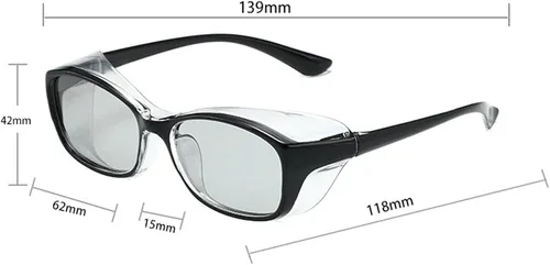 Miniatura 6 de Gafas de sol de transición fotocrómicas polarizadas de seguridad, gafas de seguridad antipolvo, gafas de protección para hombres y mujeres