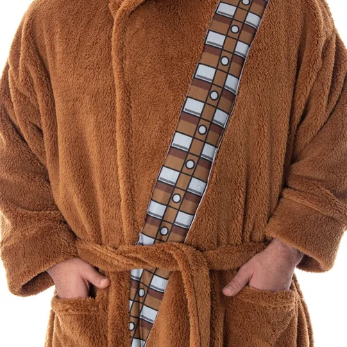 Miniatura 5 de Star Wars Chewbacca - Bata de felpa de forro polar, Marrón
