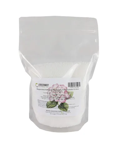 Miniatura 4 de Greenway Biotech Brand - Fertilizante de fórmula de nitrato de magnesio y óxido de magnesio para hidroponía y suelo (11-0-0) - 100% soluble en agua