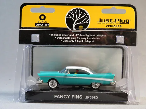 Lionell Woodland SCENICS JUST Plug Vehículos Fancy FINS COCHE O Gauge