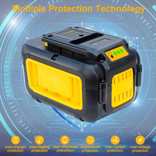 Miniatura 2 de DTK Reemplazo de 7.5Ah para batería Dewalt 40V DCB404 DCB406 DCB407 DCB114
