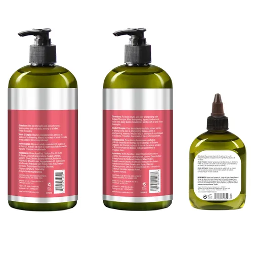 Miniatura 2 de Hair Chemist Strength & Growth Batana Oil - Juego de champú y acondicionador de 33.8 onzas y aceite para el cabello 7.1 onzas (juego de 3 piezas)