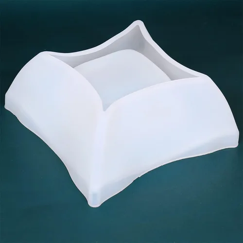 Miniatura 8 de Molde de silicona cuadrado de resina para macetas, moldes de hormigón de arcilla para jarrón, molde de fundición de resina para macetas de bricolaje