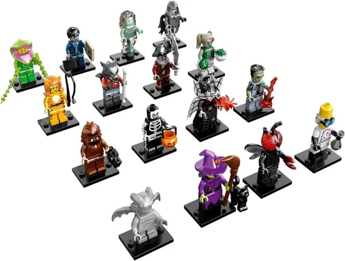 Miniatura 4 de Lego Serie 14 Minifigura Gárgola gris
