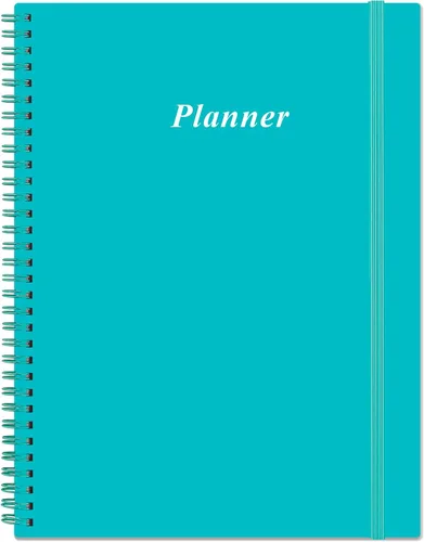 Miniatura 8 de Planificador Pro sin fecha - Agenda semanal y mensual de 8.5 x 11 pulgadas para lograr objetivos y aumentar la productividad, agenda diaria sin