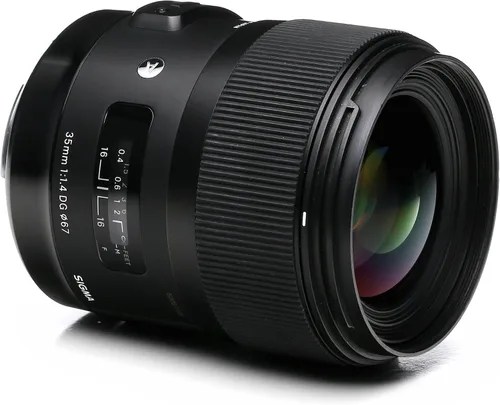 Miniatura 2 de Sigma 1.378 in f/1.4 DG HSM Art Lens (para cámara Nikon DSLR) El paquete incluye accesorios del fabricante + kit de filtro de 3 PC + tapa de lente +