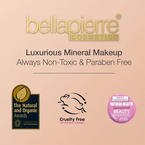 Miniatura 7 de Bellapierre Rubor mineral – Rubor en polvo suelto, color ligero de mejilla, acabado húmedo cálido, sin talco, hipoalergénico y no tóxico, 0.3 oz