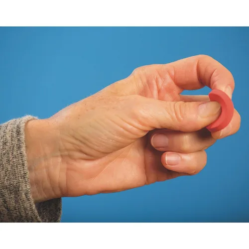 Miniatura 2 de Chips de bingo silenciosos, rojo (paquete de 250)