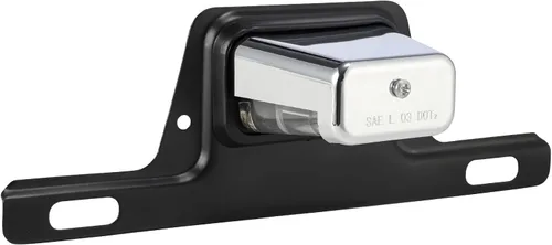 Miniatura 8 de Partsam Luz LED para matrícula, impermeable, 12 V CC, luz de etiqueta de licencia con soporte, orificio de drenaje, montaje de soporte de acero