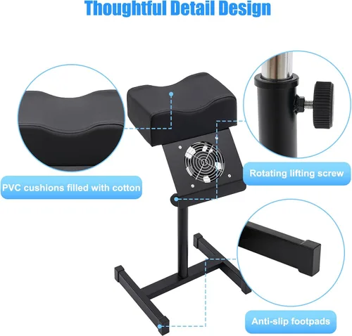 Miniatura 6 de Soporte de pie de pedicura, reposapiés de manicura de pedicura ajustable con ventilador extractor de polvo y bolsa, silla de pedicura antideslizante