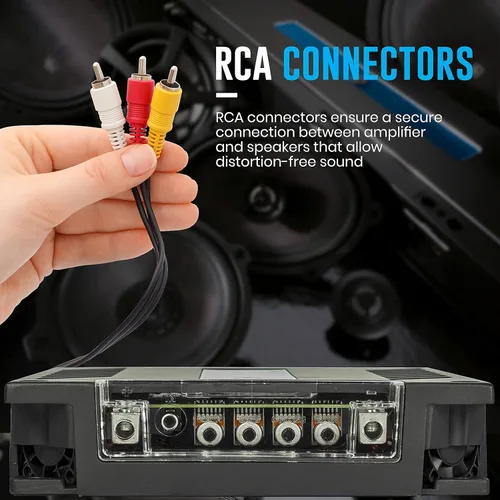 Miniatura 6 de Banda Ice X 3001-1 Canal 3000 Watts RMS 1 Ohm Amplificador para Coche