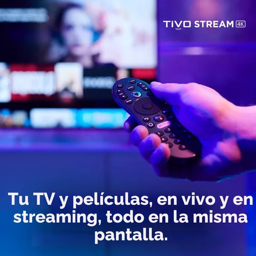 Miniatura 3 de TiVo Stream 4K – Todas las aplicaciones de streaming y TV en vivo en una pantalla – 4K UHD, Dolby Vision HDR y sonido Dolby Atmos – Con tecnología