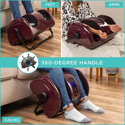 Miniatura 2 de Best Choice Products Masajeador de Pies Shiatsu Calentado para Alivio del Dolor, Fascitis Plantar, Neuropatía, Circulación Sanguínea con Diseño