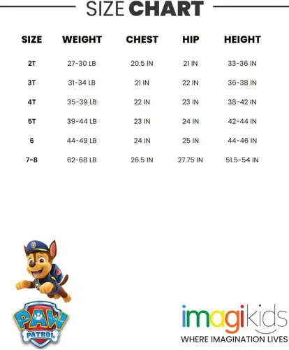 Miniatura 7 de Nickelodeon Paw Patrol Rubble Marshall Chase, paquete de 3 camisetas para niños pequeños a niños pequeños