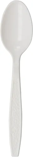 Miniatura 18 de Daxwell cuchara de té pesada, de tamaño completo, plástico negro, Negro, 1000