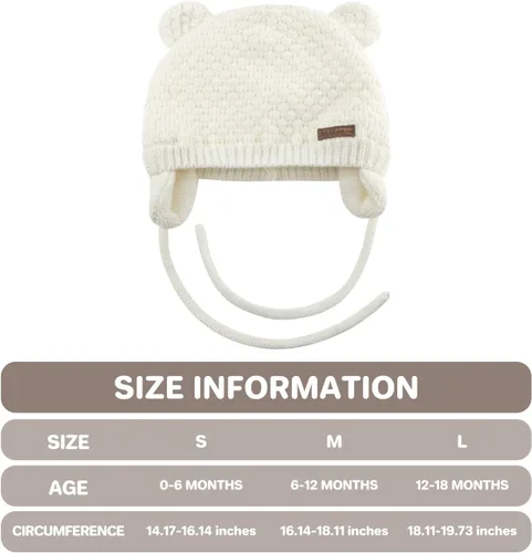 Miniatura 5 de Duoyeree - Gorro de punto para bebé