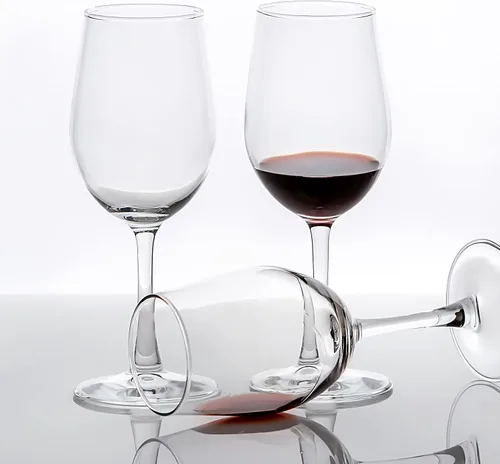 Miniatura 4 de C CREST Elegantes copas de vino tinto de 11.2 onzas para fiesta, boda, juego de 8
