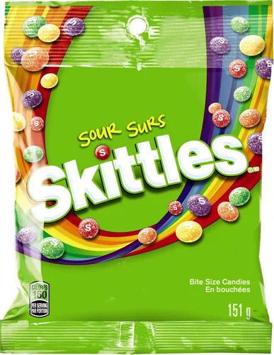 Miniatura 10 de SKITTLES Mash-Ups Wild Berry and Tropical Candy, bolsa de 9 onzas