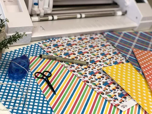 Miniatura 3 de Paquete de papel de patrón – Built Boy Tough – Scrapbook Premium Specialty Paper de una cara de 12 x 12 pulgadas, colección incluye 16 hojas – por