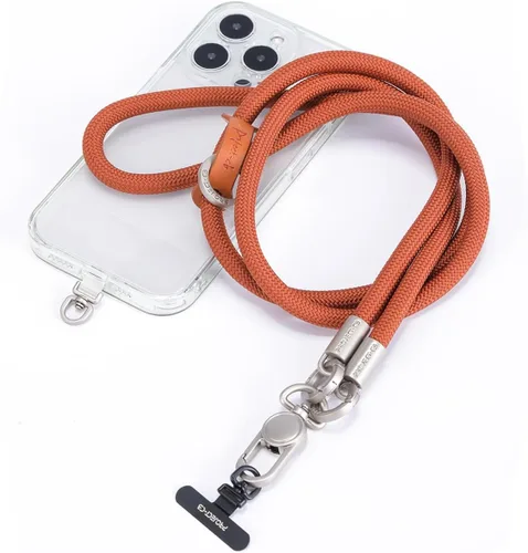 Miniatura 12 de 1 cordón para teléfono, 2 lengüetas para teléfono, cordones para teléfono celular alrededor del cuello, cordón de cuerda, correa universal ajustable