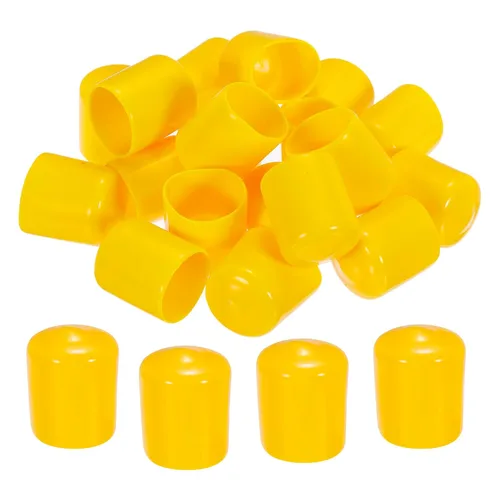 Miniatura 9 de MECCANIXITY 100 tapas de goma de 1/8 de pulgada (0.118 in), protector de rosca de vinilo de PVC, tapas redondas de alambre para perno de tornillo