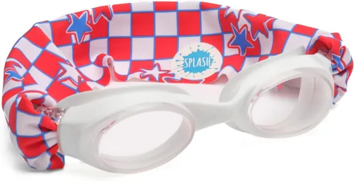 Miniatura 11 de Splash Place - Gafas de natación con correa de tela - Gafas de natación para adultos y niños - Tema de todo el mundo Teñido anudado
