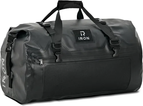 Miniatura 19 de IRON JIA'S Bolsa Seca para Motocicleta – Bolsa de Lona Impermeable y Bolsa Trasera de Equipaje, Bolsas de Sillín con Cierre Superior Enrollable