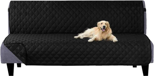 Miniatura 90 de U-NICE HOME Funda de sofá reversible para perros con correas elásticas, resistente al agua, protector de muebles para mascotas, funda de sofá