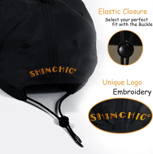 Miniatura 10 de Gorra de béisbol impermeable para hombre, sombrero de lluvia plegable para correr al aire libre, sombrero de pesca solar