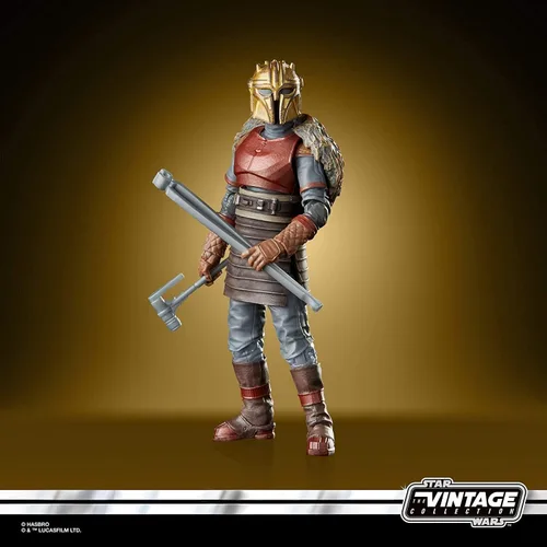 Miniatura 4 de STAR WARS The Vintage Collection The Armorer Toy - Figura de acción The Mandalorian a escala de 3.75 pulgadas, juguetes para niños de 4 años