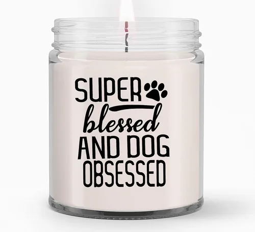 Miniatura 345 de Velas Golden Retriever para mamá, regalos para mujer, regalos para ella, esposa, novia, regalos de cumpleaños para mujeres, mamá, mejor amiga, Vela