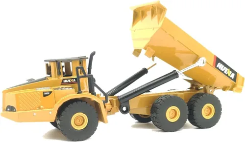 Camiones de juguete de metal para niños, camión volquete de metal, juguete para interiores y exteriores, juguetes de construcción de metal fundido a