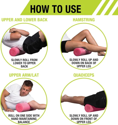 Miniatura 5 de Pro-Tec Athletics Foam Roller, Deep Tissue Massage Roller for Recovery, Therapy, Flexibility, Circulation, and Muscle Release
